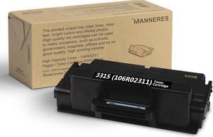 WorkCentre 3315 / 3325 High Capacity Toner Cartridge (1-Pack, Black): 106R02311 Toner Cartridge Replacement for Xerox WorkCentre 3315 3315DN 3325 3325DN 3325DNI Printer, 5200 Pages