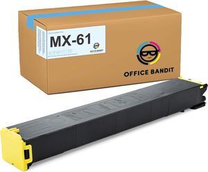 Office Bandit Compatible Toner for Sharp MX-3071, MX-4071, MX-5071 MX61 MX-61NTYA Yellow