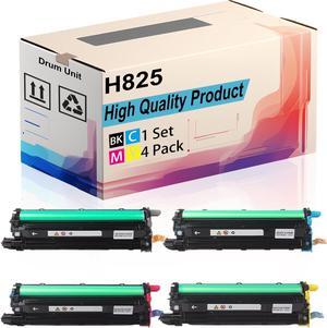H825 Drum Unit Compatible for Dell S2825cdn H625cdw H825cdw S2825 H625 H825 Printer |MJN86 CD7Y3 D20NH 16C0Y| High Yield 50000 Pages, Print More Pages with Precision Technology (Multicolour)