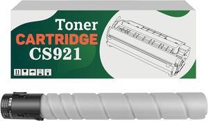 Compatible CS921 76C00K0 76C00C0 76C00M0 76C00Y0 High-Capacity Toner Cartridge, Works for Lexmark CS921de CS923de CX920de CX921de CX922de CX923dte CX923dxe CX924dte CX924dxe Printers (Black x 1)