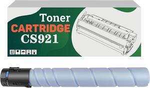 Compatible CS921 76C00K0 76C00C0 76C00M0 76C00Y0 High-Capacity Toner Cartridge, Works for Lexmark CS921de CS923de CX920de CX921de CX922de CX923dte CX923dxe CX924dte CX924dxe Printers (Cyan x 1)
