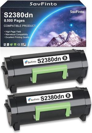 S2830 S2830dn GGCTW High Yield Toner Cartridge Replacement for Dell S2830 S2830dn 2830dn 2830 Printer (8,500 Pages, Black, 2-Pack)