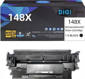 148X W1480X Toner Cartridge (with Chip) Black Compatible Replacement for 148X W1480X   Laserjet Pro 4001dw 4001dn 4001n MFP 4101fdw 4101fdn Printer Toner (1 Pack-Black)