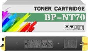 Compatible Toner Cartridge Replacement for Sharp BP-NT70, 40,000 Pages High Yield Work with BP-50C26 BP-50C31 BP-50C36 BP-50C45 BP-50C55 Printers Yellow*1