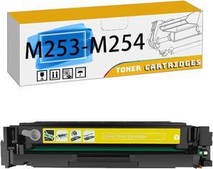 M253-M254 M253 M254 Toner Cartridge, Compatible   M254dw M254nw PrintersHigh Print Volume with Chip Yellow*1