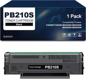 PB210S Black Toner Cartridge Compatible for Pantum PB210S PB-210S for P2500W P2502W M6552NW M6602NW M6550NW M6600NW Printers, 1 Pack