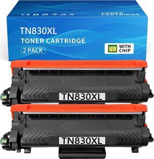 TN830XL Compatible for Brother TN830 XL Toner Cartridge with Chip for Brother HL-L2460DW HL-L2405W DCP-L2640DW MFC-L2820DW Printer Toner Cartridge