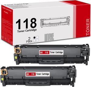 118 High-Yield Black Toner Cartridge 2-Pack Replacement   118 Toner Cartridge imageCLASS MF8380Cdw MF8350Cdn MF8580Cdw MF729Cdw MF726Cdw LBP7660Cdn LBP7200Cdn Laser Printer