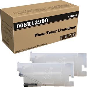 008R12990 Waste Toner Container Compatible for Xerox Versant 180 2100 280 3100 4100 80 Press for WorkCentre 7655 7665 7675 7755 7765 7775 Printer, High Yield 50,000 2Pack