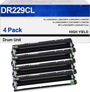 DR229CL Drum Unit Imaging Unit Replacement for Brother MFC-L8395CDW MFC-L3720CDW MFC-L3780CDW MFC-L3765CDW HL-L3280CDW Printer(30,000 Pages)