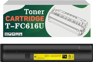 \u200b\u200b\u200b\u200b\u200bCompatible T-FC616U-K T-FC616U-M T-FC616U-Y T-FC616U-C High-Capacity Toner Cartridge, Works for \u200bToshiba 5516AC 6516AC Printers Yellow*1