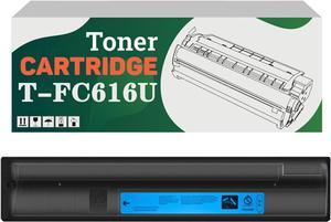 \u200b\u200b\u200b\u200b\u200bCompatible T-FC616U-K T-FC616U-M T-FC616U-Y T-FC616U-C High-Capacity Toner Cartridge, Works for \u200bToshiba 5516AC 6516AC Printers Cyan*1