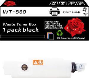 WT-860 Waste Toner Box Compatible with Copystar CS3050ci CS3051ci CS3500i CS3501i CS3550ci CS3551ci Printers, High Yield 110000 Pages, Vibrant Colors (Black)