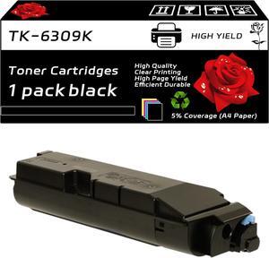 Compatible for Copystar TK-6309K Toner Cartridges Work for Copystar CS3500i CS3501i CS4500i CS4501i CS5500i CS5501i Printers, with Chip, High Yield 36000 Pages, Clear Printing (Black)