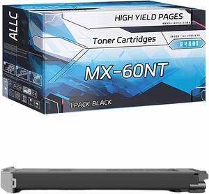 ALLC Compatible with Sharp MX-3550N MX-3550V MX-3551 MX-3570N MX-3570V MX-3571 MX-3571S MX-4050N MX-4050V MX-4051 Toner Cartridges MX-60NT, High Yield 41000 Pages (Black)