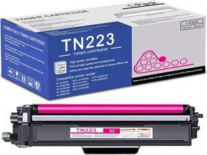 1 Pack TN223 Magenta Toner Cartridge High Yield Compatible TN223 Replacement for Brother MFC-L3770CDW L3710CW L3750CDW HL-3210CW 3270CDW 3290CDW DCP-L3510CDW L3550CDW Printer