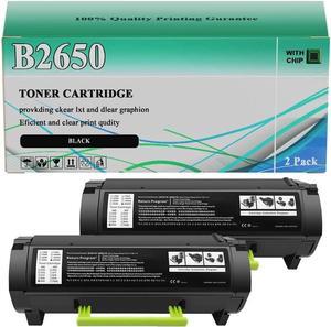 B2650 Ultra High Yield Toner Cartridge Compatible B233000 Toner Cartridges for Lexmark B2338 B2442 B2546 B2650 MB2338 MB2442 MB2546 MB2650 Printer,2 Black-1 Pack