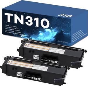 TN310 Black Toner Cartridge Replacement for Brother TN-310 TN-310BK TN310BK TN310 Toner Cartridges for HL-4150CDN HL-4570CDW MFC-9970CDW Printer (2-Pack)