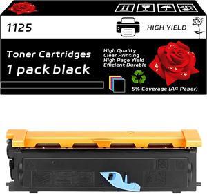 Compatible for Dell 1125 Toner Cartridges Work for Dell Mono Laser MFP 1125 Printers, with Chip, High Yield 7000 Pages, Clear Printing (Black)