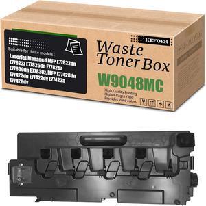 W9048MC Waste Toner Collection Unit Replacement Compatible for Color Laserjet Managed MFP E77822 E77825 E77830 E77422 E77428 Printer High Capacity Waste Toner Box (1-Pack)