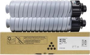 841999 Black Toner Cartridge Works for MP2554 MP2555 MP3054 MP3055 MP3554 MP3555 MP4054 MP4055 MP5054 MP5055 MP6054 MP6055 IM2500 IM3500 IM4000 IM5000 IM6000 Printers (2-Black)