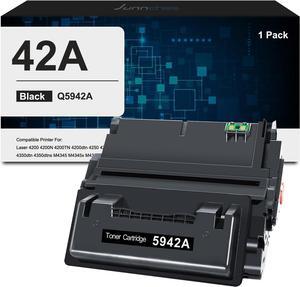 42A Q5942A Black Toner Cartridge Replacement for 4200 4200N 4200TN 4200DTN 4200DTNS 4240 4250 4250N 4250TN 4250DTN 4300 4300N 4300TN 4300DTN 4300DTNS 4350 4350N 4350TN 4350DTN Printer