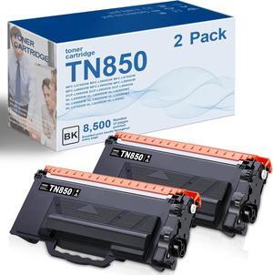 TN850 High Yield Toner Cartridge: TN-850 TN850 Toner Replacement for Brother HL-L6200DWT L6200DW L5200DW L5100DN MFC-L5800DW L5700DW L6700DW L6800DW Printer (2 Black)