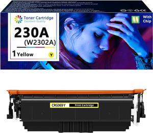230A Toner Cartridges Compatible   230A W2300A W2301A W2302A W2303A Toner Replacement   Color Laserjet Pro 4203dw MFP 4303fdw Printers Yellow