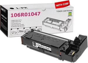 1 Pack 106R01047 Black Toner Cartridge High Yield 10,000 Pages Compatible Xerox C20 M20i 106R01047 Replacement for Xerox CopyCentre C20 M20i WorkCentre M20 M20i FaxCentre 2218 Printer