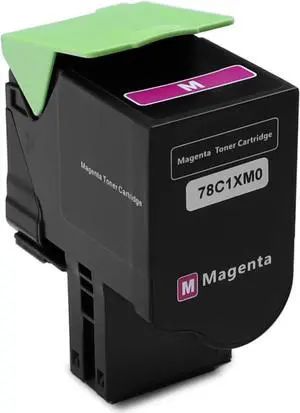 78C1XM0 Toner Cartridge Magenta Replacement for lexmark CS421 CX421 CS421dn CS521 CX521 CS521dn CS522 CX522 CS522de CS622 CX622 CS622de CX622ade CX625 CX625de CX625adhe Printer, 5000 Page Yield