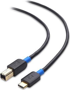Cable Matters USB C Printer Cable (USB C to USB B Cable, USB-C to Printer Cable) in Black 9.8 Feet