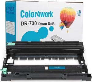 Color4work Compatible Drum Unit Brother DR730 DR-730 Imaging Drum 1-Pack, use for Brother HL-L2350DW DCP-L2550DW MFC-L2710DW MFC-L2750DW HL-L2395DW HL-L2390DW HL-L2370DW Printer