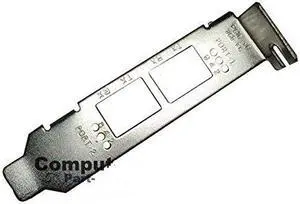 Generic Low Profile Bracket for Qlogic QLE2562, HP AJ764 489191-001, IBM 42D0501