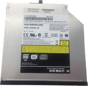 12.7mm DS-8A8SH DVD¡ÀRW SATA Burner Drive for Lenovo T420 T420i T430 T430I T430s T510 T520 T530 W530 G585 R500 Compatible 04Y1544 0C37519 45N7602 75Y5113 75y5115 DS-8A8SH