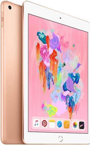 Apple iPad 6th Gen 32GB Wifi + Cellular Unlocked, 9.7in - Gold