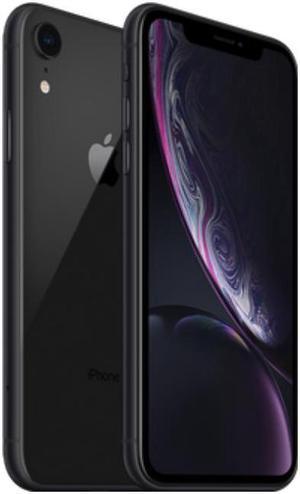 Refurbished Apple iPhone XR 128GB Fully Unlocked Verizon TMobile ATT 4G LTE 2018  Black  Very Good Condition