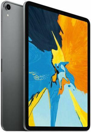 Apple iPad Pro 64GB Wi-Fi + 4G LTE Unlocked, 11" (2018) - Space Gray