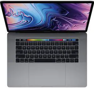 Apple MacBook Pro Laptop Core i7 2.6GHz 16GB RAM 256GB SSD 15" Space Gray MV902LL/A (2019) - Very Good Condition