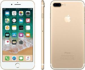 Apple iPhone 7 Plus 128GB Fully Unlocked Verizon T-Mobile AT&T 4G LTE (2016) - Gold - Good Condition