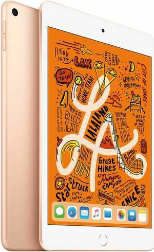 Apple iPad mini 5 (5th Gen) 256GB - Wi-Fi + Cellular Unlocked - 7.9" - Gold - MUXP2LL/A