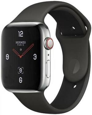 Refurbished Apple Watch Series 4 40mm GPS  Cellular Herms Stainless Steel with Black Band