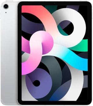 Apple iPad Air 4 (4th Gen) 64GB - Wi-Fi + Cellular - 10.9" - Silver - (2020) - Very Good Condition