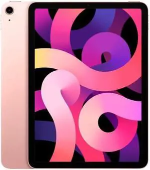 Apple iPad Air 4 (4th Gen) 64GB - Wi-Fi - 10.9" - Rose Gold - (2020) - Very Good Condition