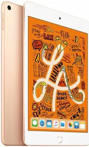 Apple iPad mini 5 (5th Gen) 64GB - Wi-Fi - 7.9" - Gold - (2019) - Good Condition