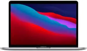 Apple MacBook Pro Laptop Apple M1 8-Core CPU 8-Core GPU 16GB RAM 512GB SSD 13" Space Gray MYD92LL/A (2020) - Good Condition