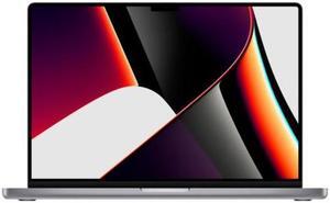Apple MacBook Pro Laptop Apple M1 Pro 10-Core CPU 16-Core GPU 16GB RAM 512GB SSD 16" Space Gray MK183LL/A (2021) - Good Condition