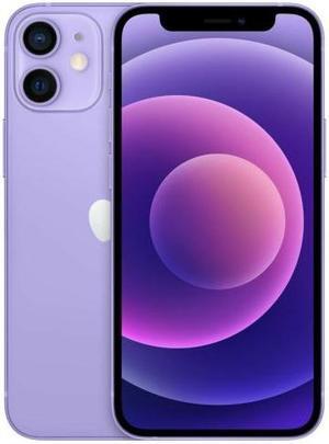 Apple iPhone 12 mini 128GB Fully Unlocked Verizon T-Mobile AT&T 5G (2020) - Purple - Good Condition