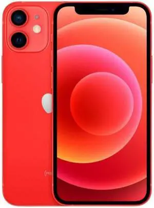 Apple iPhone 12 mini 128GB Fully Unlocked Verizon T-Mobile AT&T 5G (2020) - Red - Very Good Condition