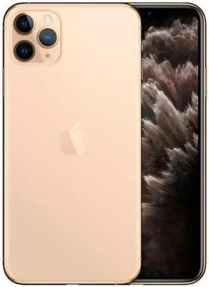 Apple iPhone 11 Pro Max 512GB Fully Unlocked Verizon T-Mobile AT&T 4G LTE (2019) - Gold - Good Condition