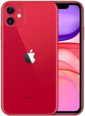 Apple iPhone 11 64GB Fully Unlocked Verizon T-Mobile AT&T 4G LTE (2019) - Red - Good Condition